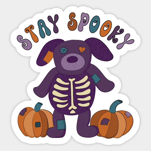 Stay Spooky Sticker by Alissa Carin